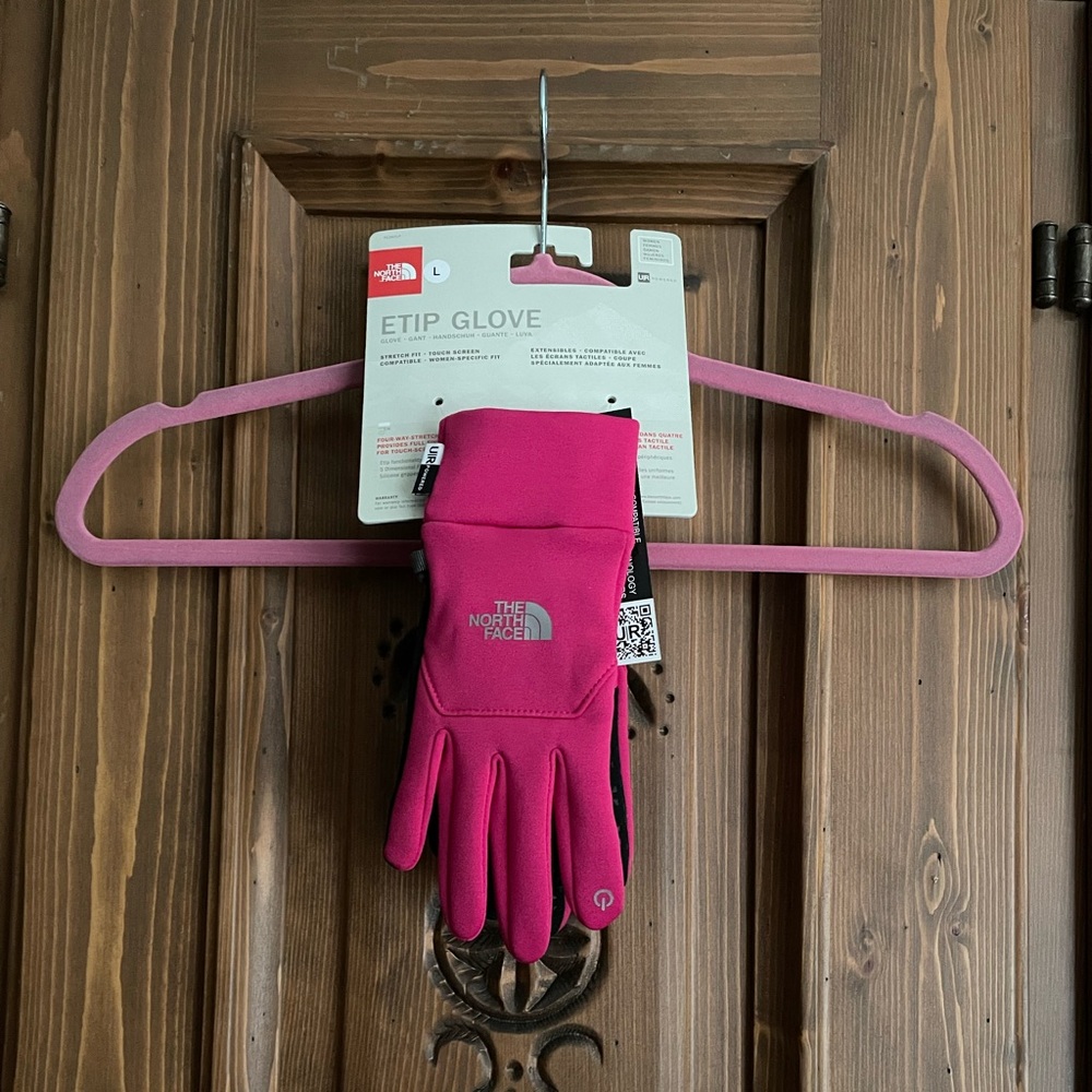 The North Face Fuchsia Etip Gloves